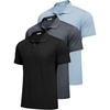 Black/Deep Grey/Light Blue(3 Pack)