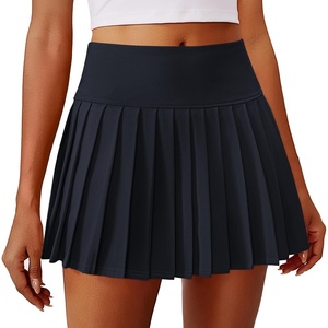 image:imagePINSPARK Pleated Tennis Skirts for Women High Waist Golf Skirt Lightweight Mini Athletic Skorts for Pickleball WorkoutDark Navy