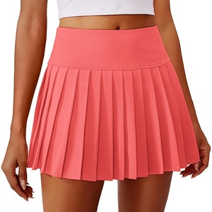 image:imagePINSPARK Pleated Tennis Skirts for Women High Waist Golf Skirt Lightweight Mini Athletic Skorts for Pickleball WorkoutDubarry Pink