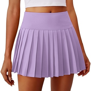 image:imagePINSPARK Pleated Tennis Skirts for Women High Waist Golf Skirt Lightweight Mini Athletic Skorts for Pickleball WorkoutPurple