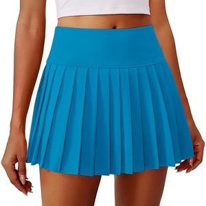 image:imagePINSPARK Pleated Tennis Skirts for Women High Waist Golf Skirt Lightweight Mini Athletic Skorts for Pickleball WorkoutSparkle Blue